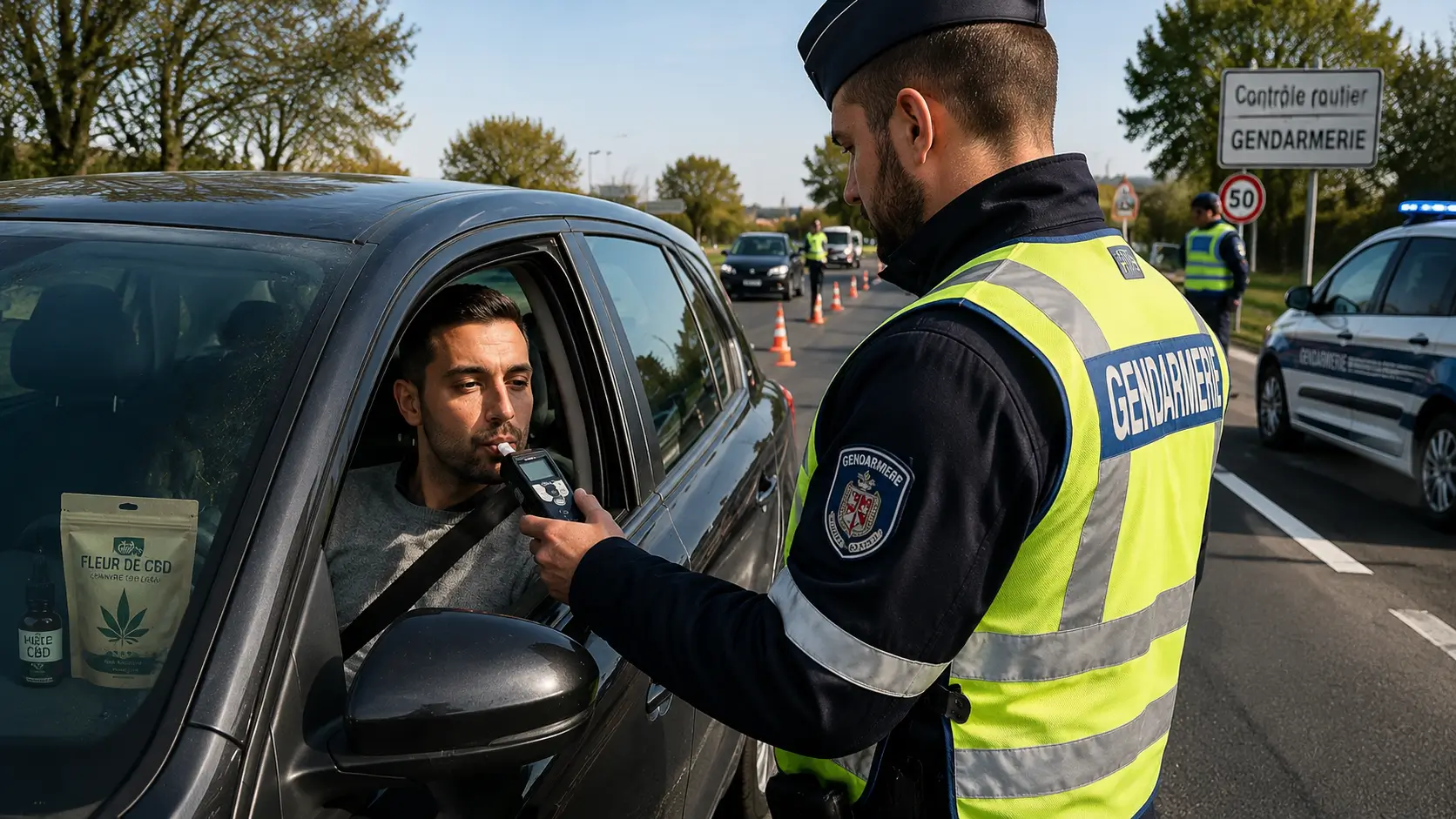 cannabis légal contrôle routier France